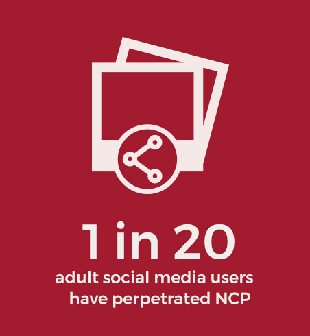 One in twenty adult social media users have perpetrated NCP